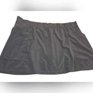 All in Motion Women's XXL Gray Athletic Stretch Skirt Skort with Undershorts